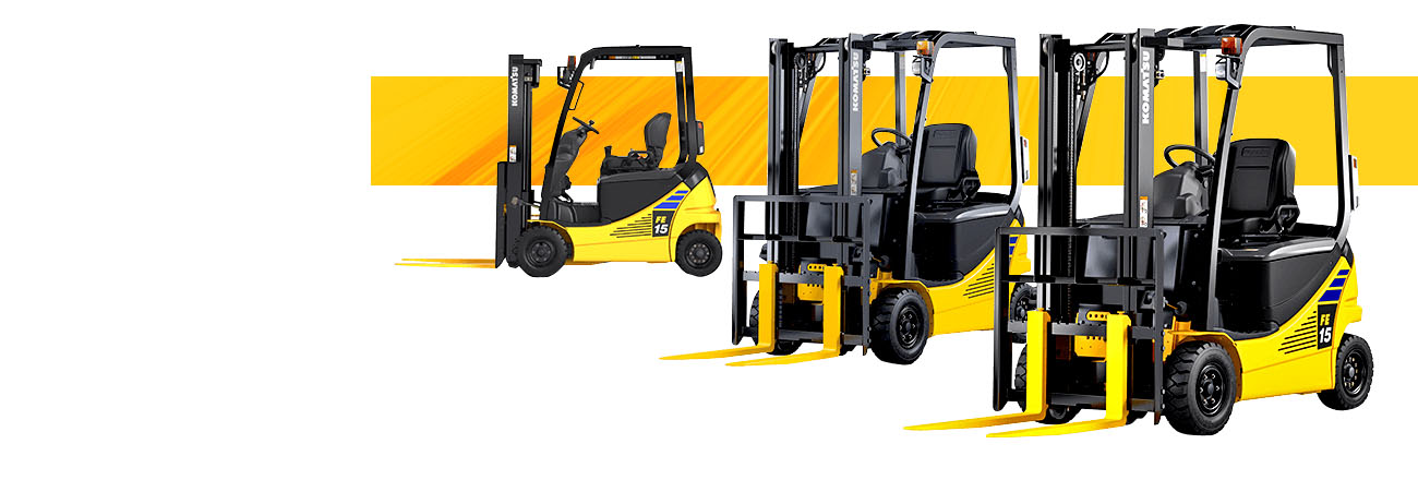Xe nâng điện Komatsu Nhật Bản