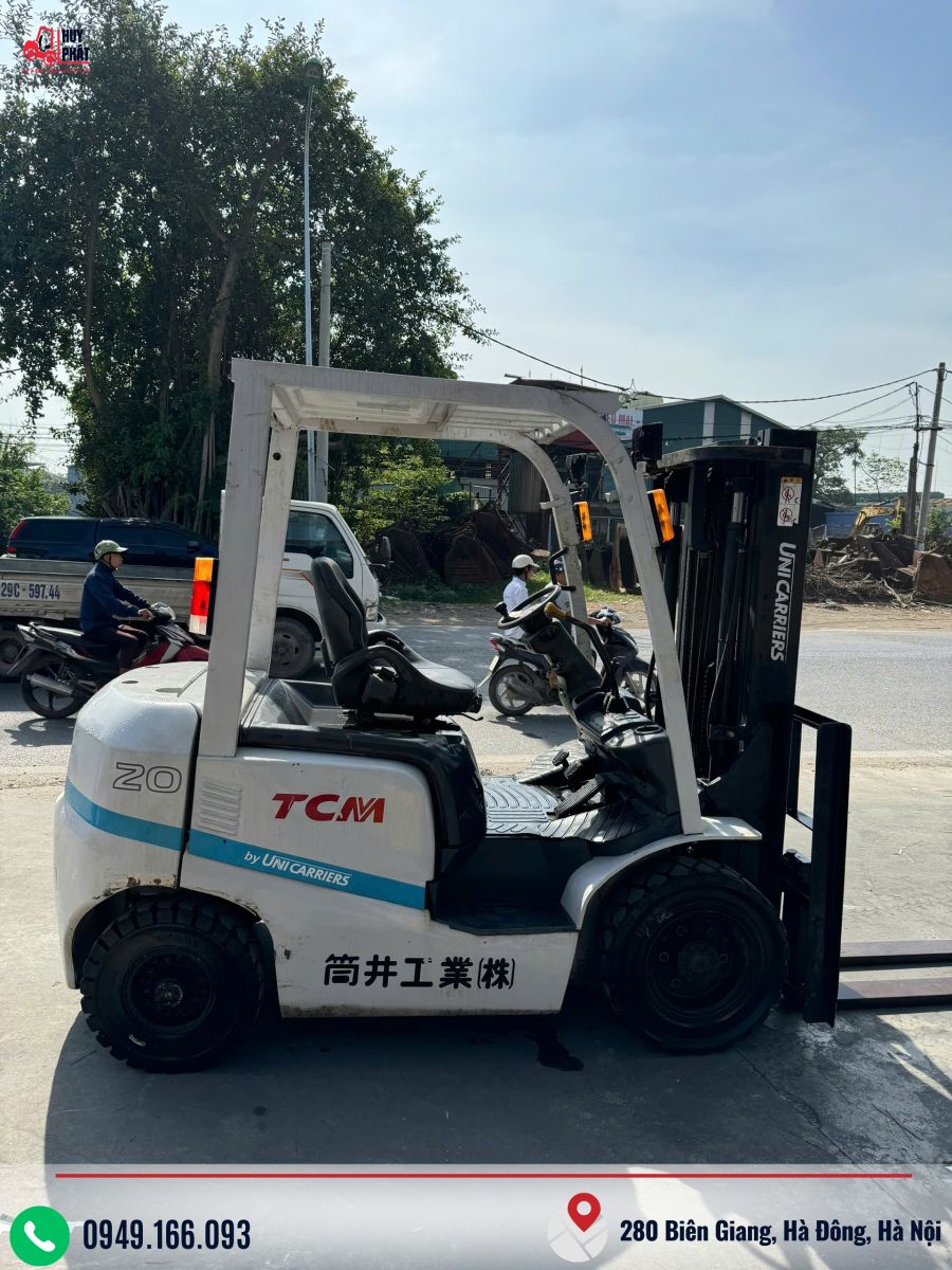 Xe nâng dầu TCM F D15-20| 1.5 tấn | Nâng cao 3m | Đời 2005(11)