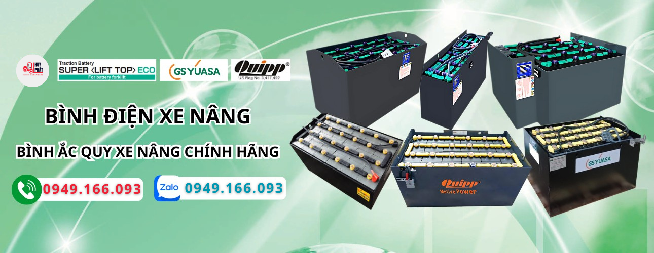 Bình điện xe nâng chính hãng
